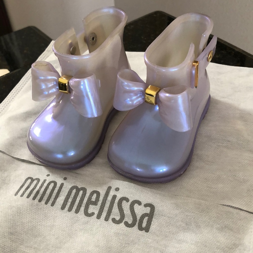 Mini Melissa Sugar Rain Boots